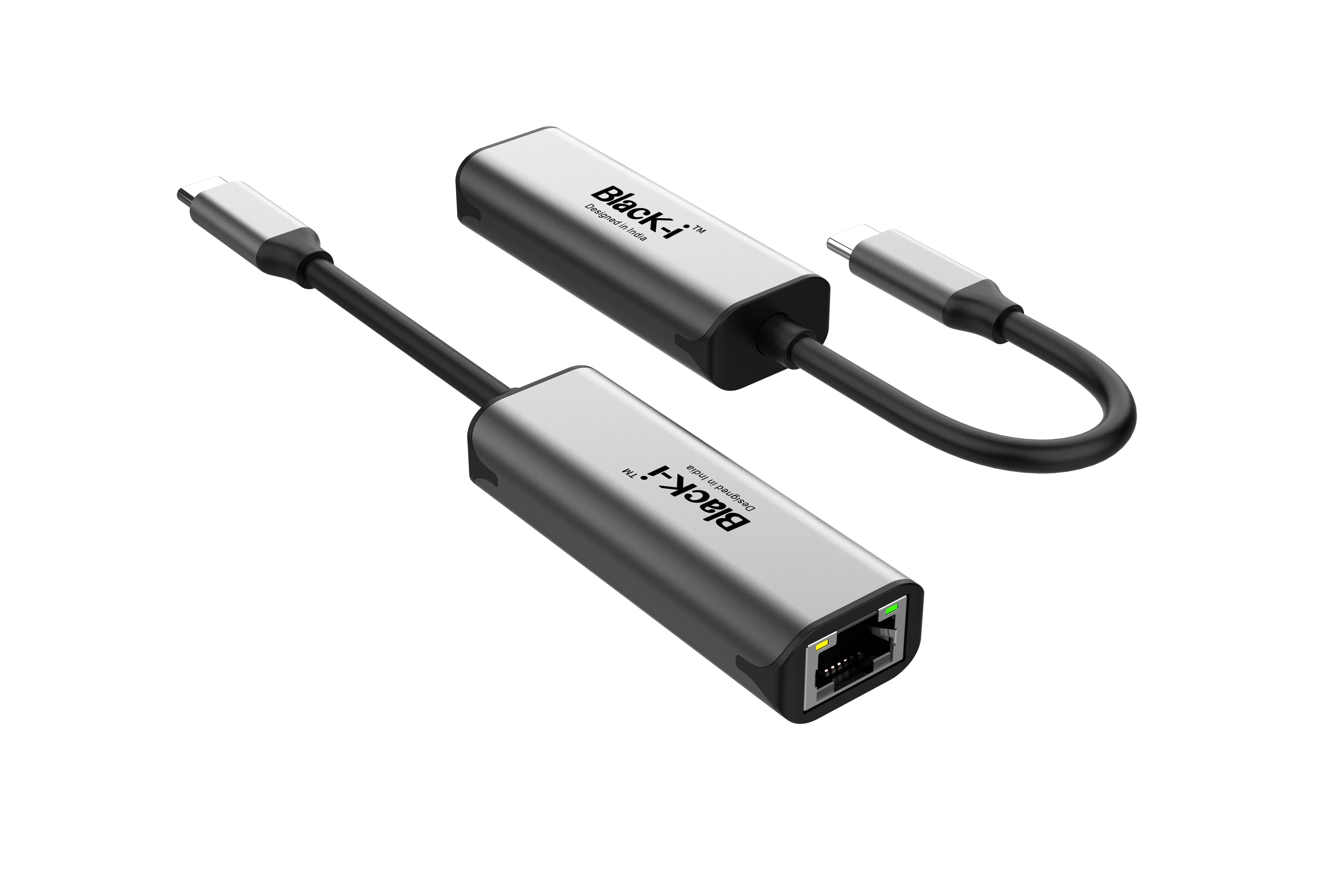 Black-i USB-C to 2.5 G Gigabit Lan Converter 