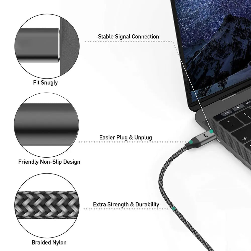 Black-i USB-C to DisplayPort 4K Cable 1.8 Meter 