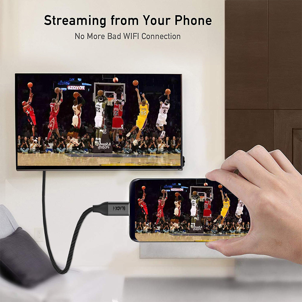 Black-i USB-C to HDMI 4K Cable 1.8 Meter 