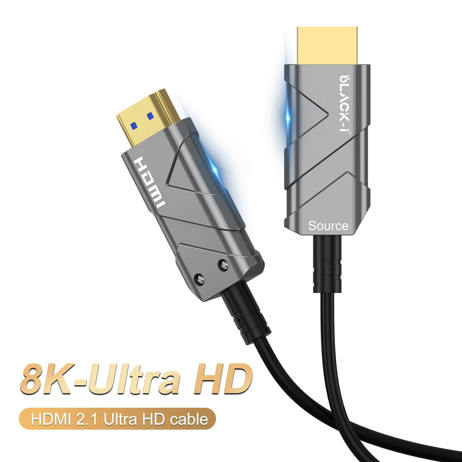 Black-i Ultra High-Speed Cable - 8k@60Hz Optical Fiber Cable 