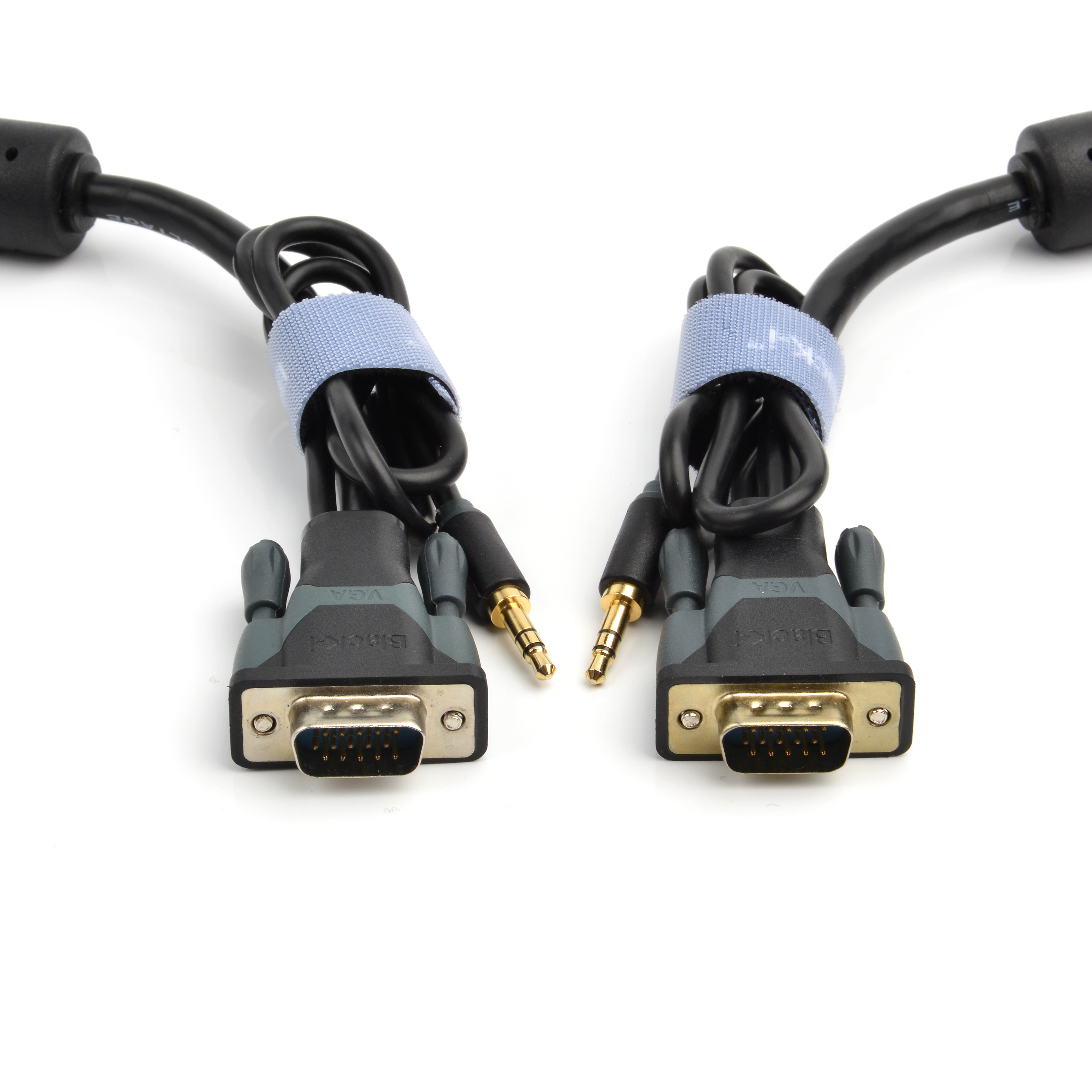 Black-i VGA Cable with 3.5mm Audio 