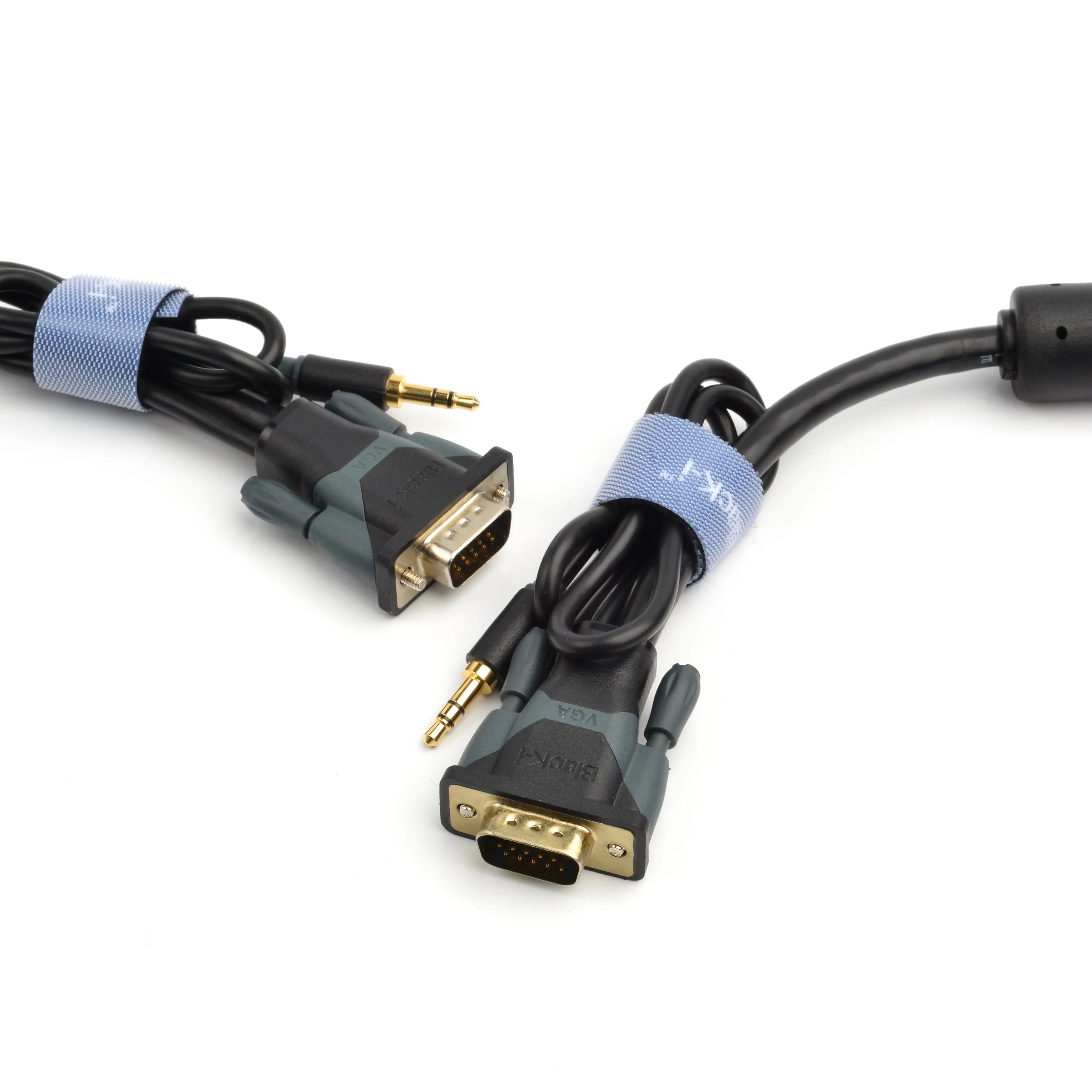 Black-i VGA Cable with 3.5mm Audio 